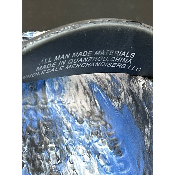 Carters Toddler Shark-Themed Black & Blue Clogs With Strap Size 4 - Picture 3 of 7